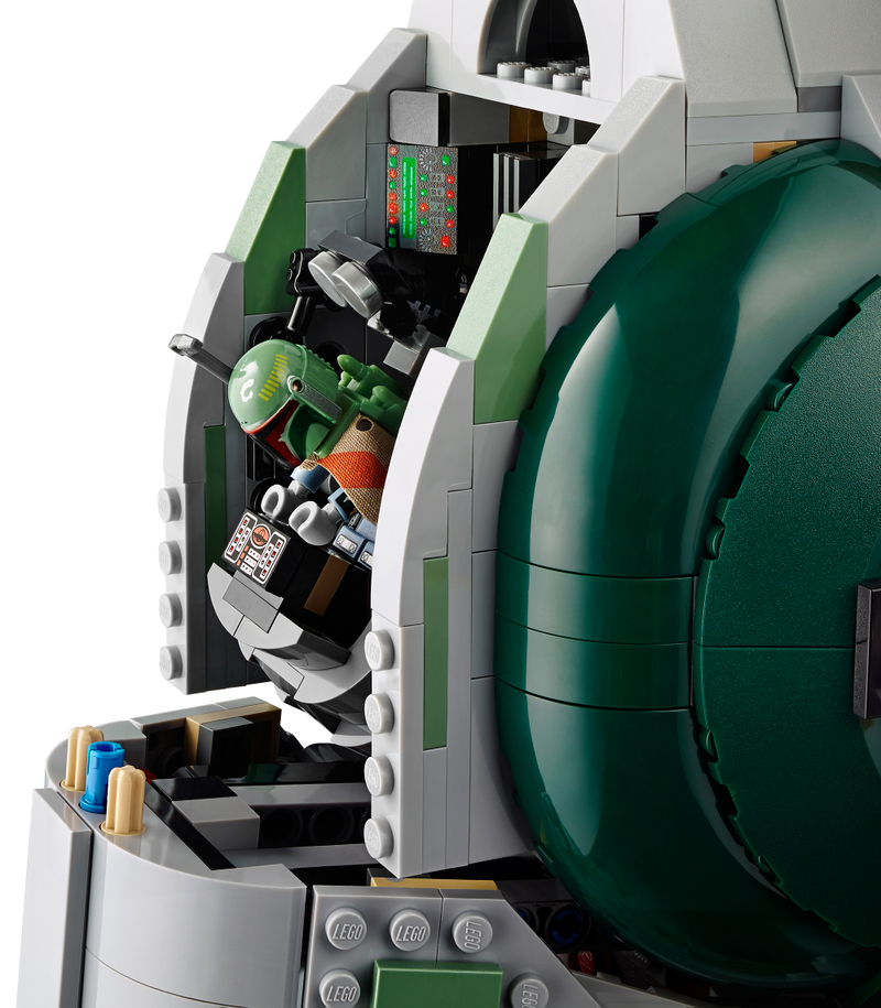 Illustration for article titled Slave I en Lego: el tesoro que todo fan de Star Wars desearía tener
